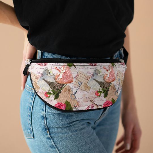 Discover Paris Love Letters Fanny Pack