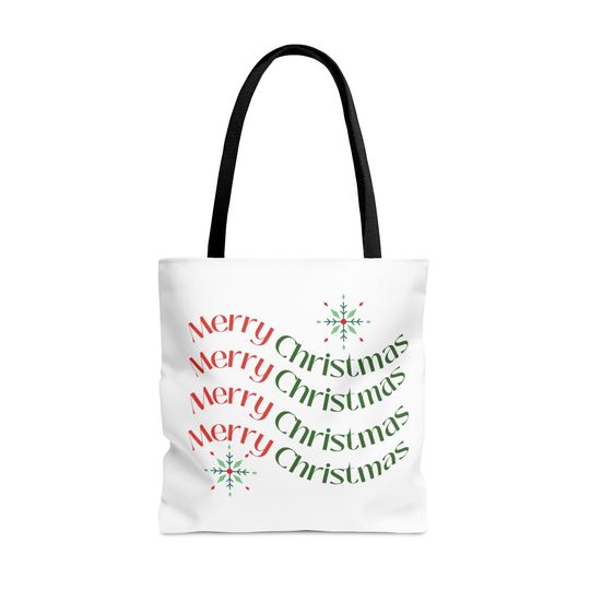 Discover Merry Christmas Tote Bag (AOP)