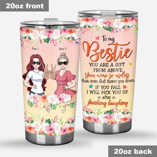 Discover Bestie - Personalized Tumbler