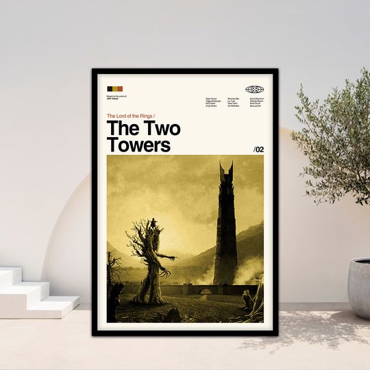 Discover The Lord of the Rings Poster, The Two Towers Movie Poster