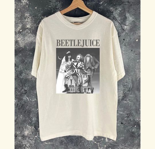 Discover Beetlejuice Movie Shirt, Beetlejuice Shirt, Vintage Cult Movie Shirt