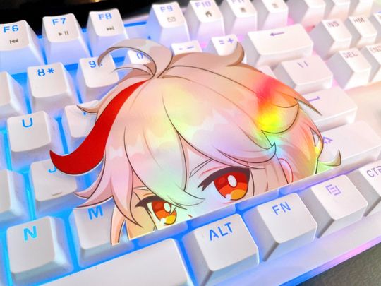 Discover Kazuha Peeker Holographic Sticker