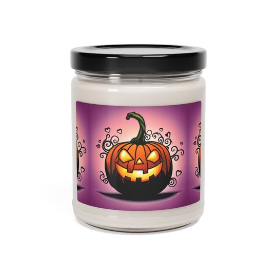 Discover Scented Halloween Soy Candle