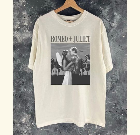 Discover Romeo Juliet Movie Shirt, Romeo Juliet Shirt, Vintage Tee, Cult Movie Shirt