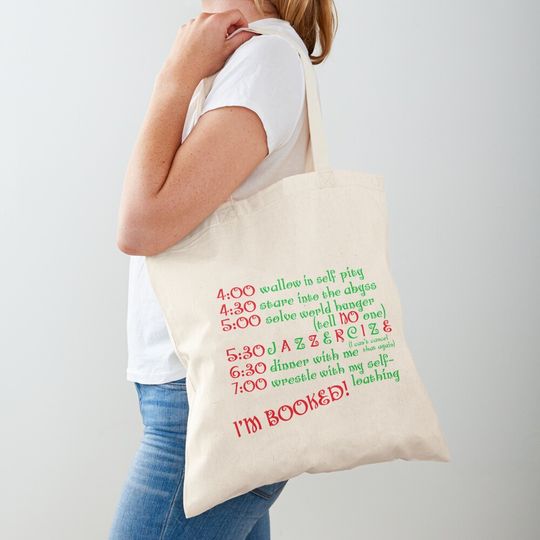 Discover The funny character’s Schedule  Tote Bag