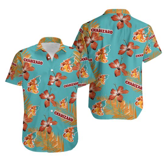 Discover PKM Chazirard Hawaiian Flower Pattern Shirt