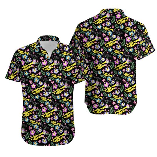 Discover Trumpet Hawaiian Shirt