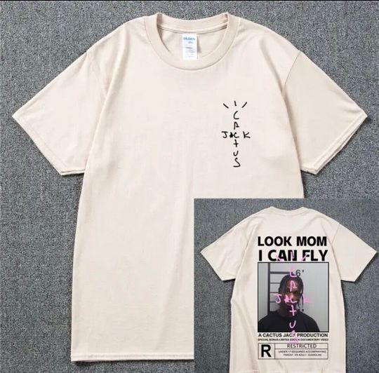 Discover Travis ‘Look Mom I Can Fly’ T-Shirt