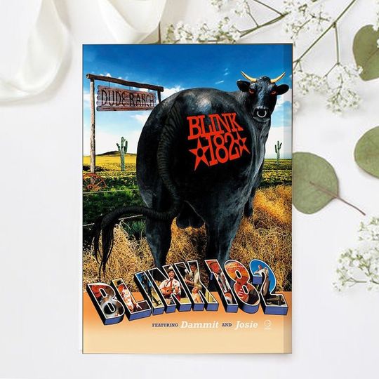 Discover Blink182 Dude Ranch Poster