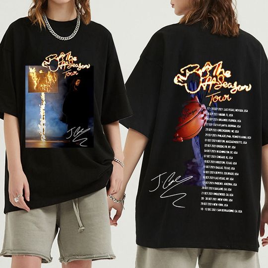 Discover J Cole The Off Season Tour Oversized T Shirt