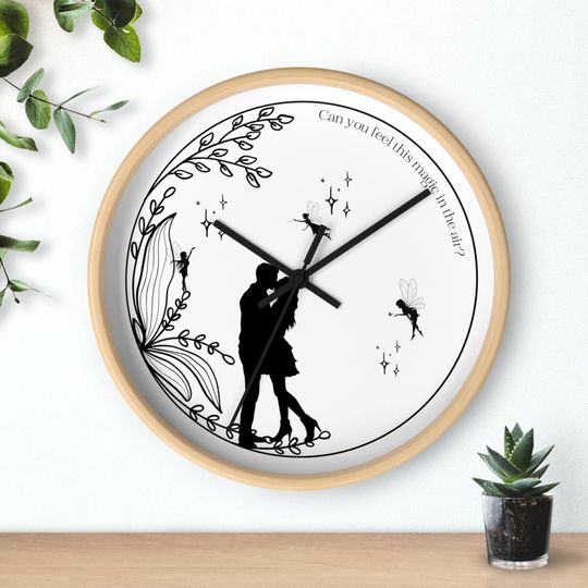 Discover Today Was a Fairytale Wall Clock