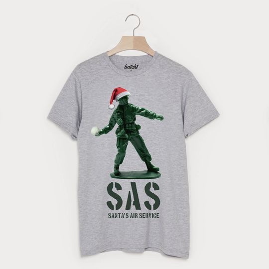 Discover SAS Santa's Air Service Men's Christmas T Shirt