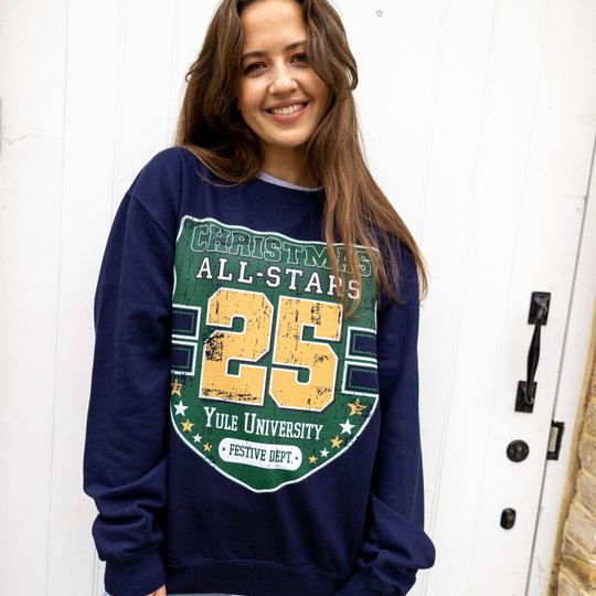 Discover Christmas All Stars Varsity Style Christmas Sweatshirt