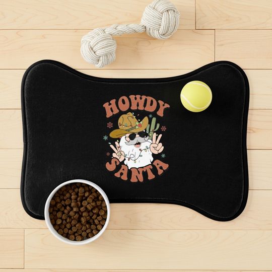 Discover HOWDY SANTA Pet Mat