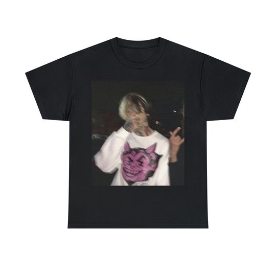 Discover Lil Peep Small Sticker and T-Shirt - Rapper Merchandise
