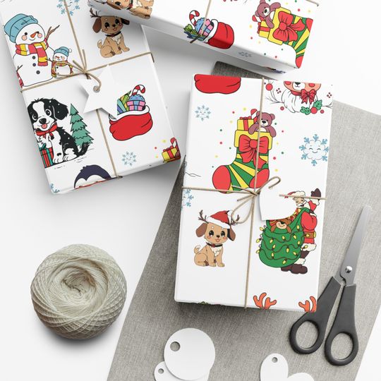Discover Gift Wrap Papers, Christmas gift wrap, wrapping paper christmas, cute christmas wrap paper
