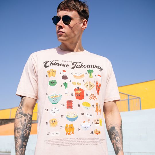Discover Chinese Takeaway Guide Graphic T-Shirt