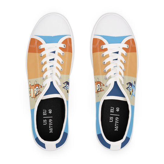 Discover BlueyDad and Bingo Women's Low Top Sneaker