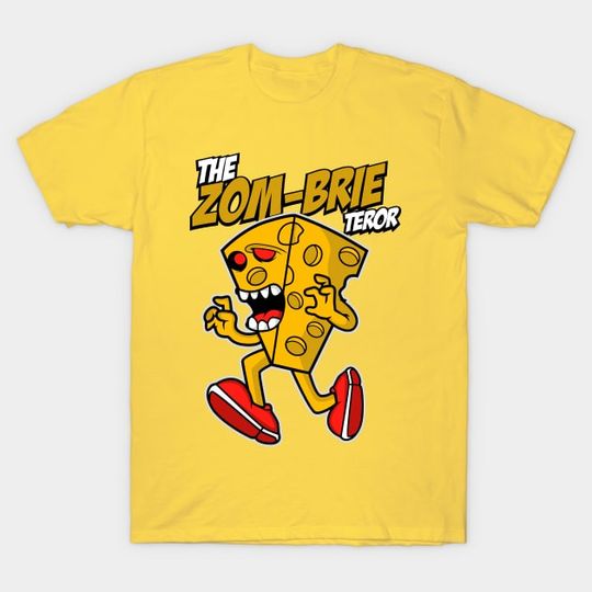 Discover BRIE ZOMBIE CARTOON - Zombie Cartoon - T-Shirt