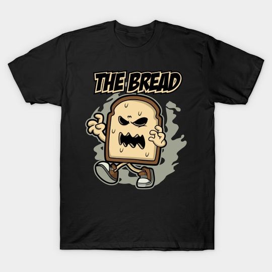 Discover BREAD ZOMBIE CARTOON - Zombie Cartoon - T-Shirt