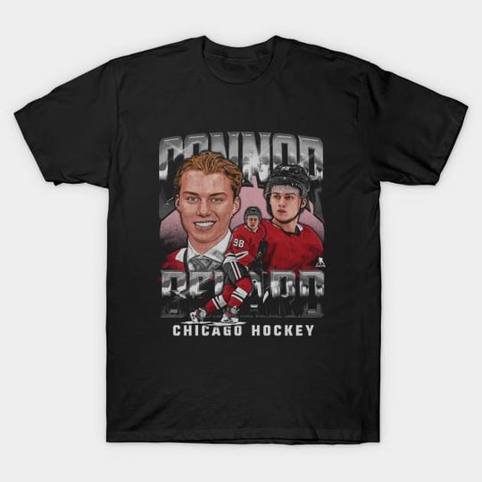 Discover Connor Bedard Chicago Vintage - Connor Bedard - T-Shirt