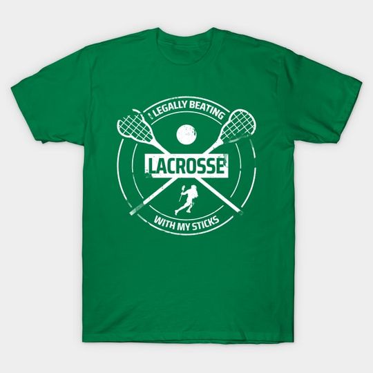 Discover lacrosse - Lacrosse - T-Shirt