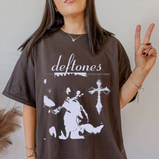 Discover Deftone Band Tour Tshirt, Deftone The Fur Vintage Tee