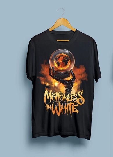 Discover Motionless In White Scoring The End Of The World T-shirt All Size
