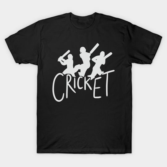 Discover Cricket - Angels Dynamic Drawing - Cricket - T-Shirt