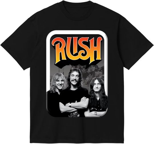 Discover Rush Shirt Rock Concert t Shirts Band Logo Anniversary