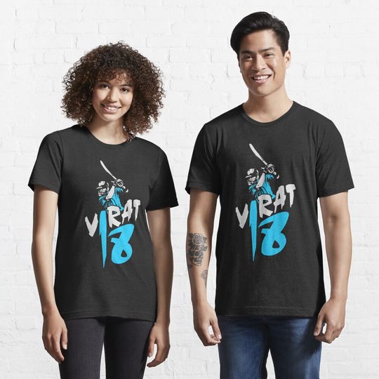 Discover Virat 18 Essential T-Shirt