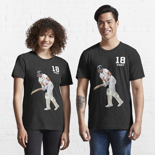 Discover Virat Kohli-Indian Cricket Player-T20 Batsman Essential T-Shirt