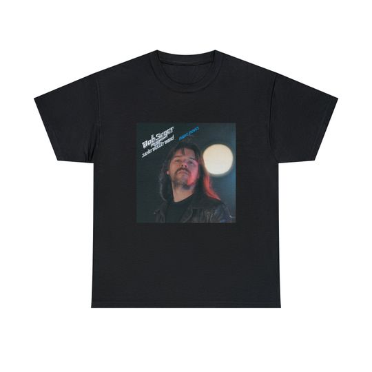Discover Bob Seger - Night Moves / Unisex Cotton T-Shirt