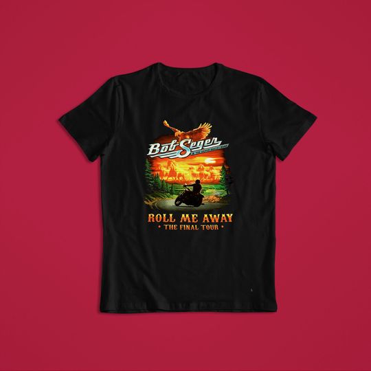 Discover BOB SEGER 2019 Roll Me Away The Final Tour Black