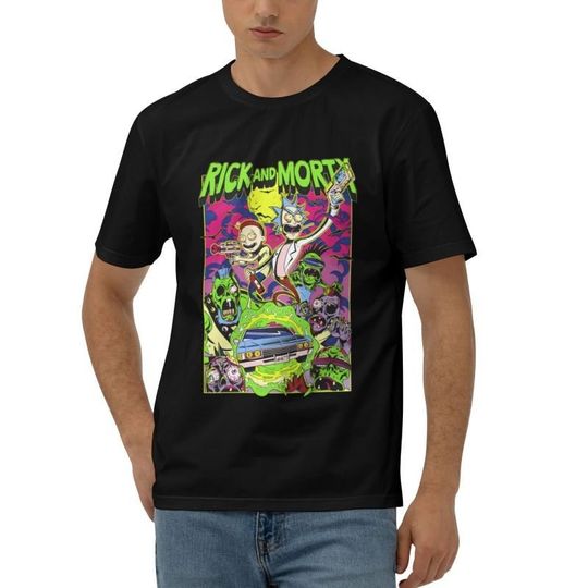 Discover R Sanche T-Shirt, Rick And Rickandmorty Shirt, Cartoon Series Shirt, R Sanche Tee