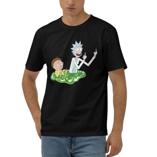 Discover R Sanche T-Shirt, Rick And Rickandmorty Shirt, Cartoon Series Shirt