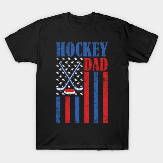 Discover Hockey Dad - Hockey Dad - T-Shirt