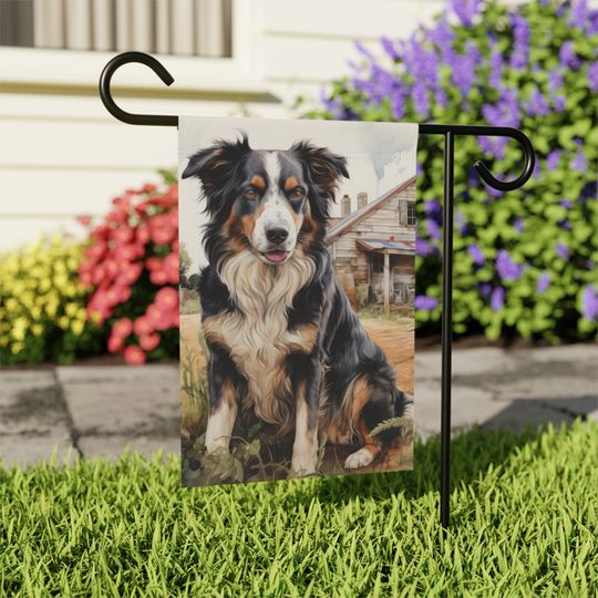 Discover Australian Shepherd Dog Garden Flag