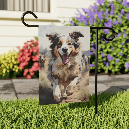 Discover Australian Shepherd Dog Garden Flag