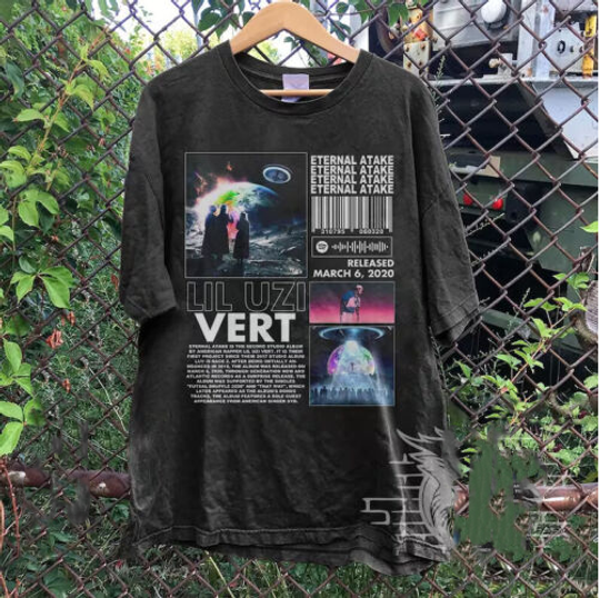 Discover Lil Uzi Vert Rap Shirt, Eternal Atake Album 90s Merch Vintage