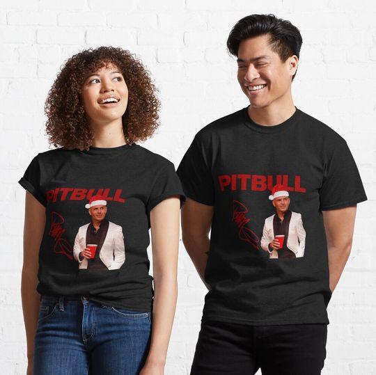 Discover Pitbull Mr.Worldwide Christmas  Classic T-Shirt