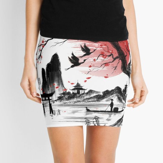 Discover Japan Dream Mini Skirt