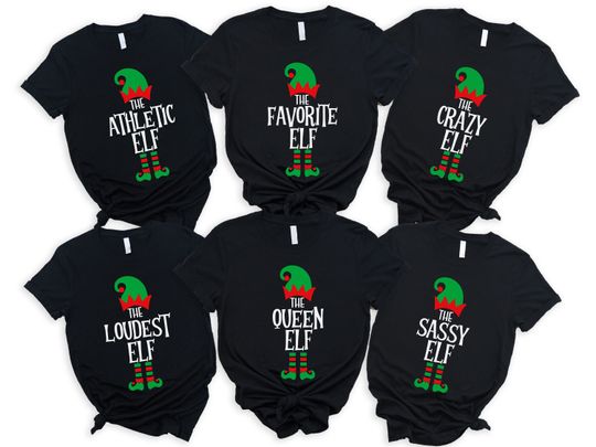 Discover Custom The Elf Shirt, Custom Elf Shirt, Christmas Family Matching, Funny Christmas