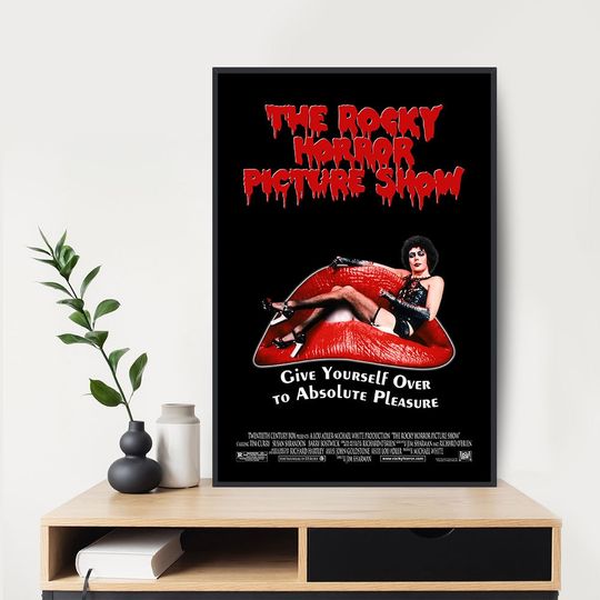 Discover The Rocky Horror Picture Show 1975 Horror Movie Poster, Wall Decor