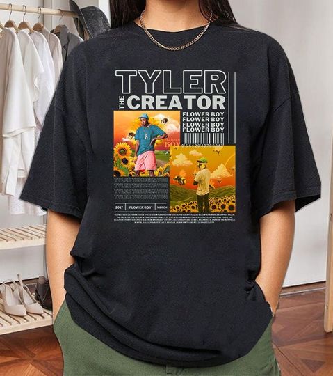 Discover Vintage Bootleg Inspired Tee | Graphic Unisex Tee | Tyler The Creator