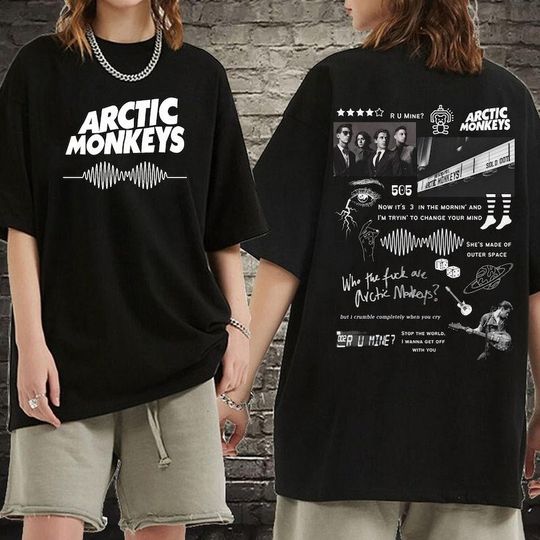 Discover A Monkeys Band Double Sided Shirt