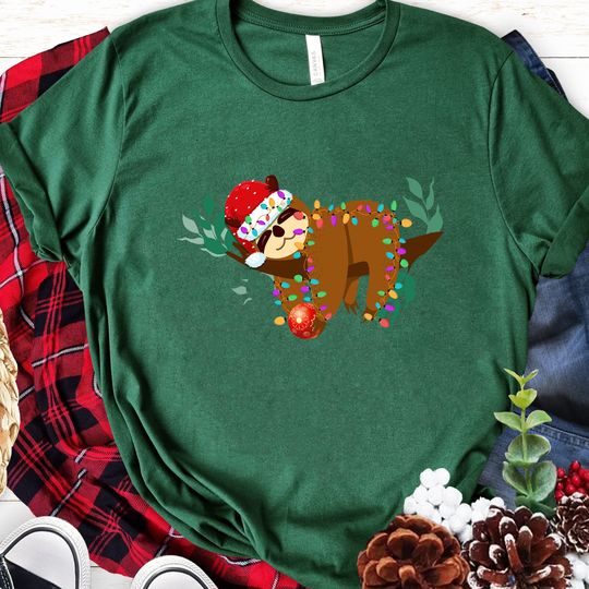 Discover Cute Merry Slothmas Funny Christmas Pajama for Sloth Lovers