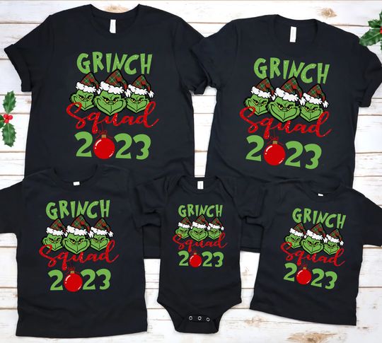 Discover Funny Character Squad 2023 Matching Shirts
