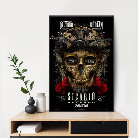Discover Sicario Day of the Soldado 2018 Movie Poster, Wall Decor