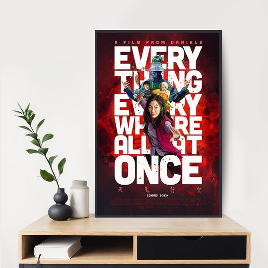 Discover Everything Everywhere Movie Poster, Wall Decor